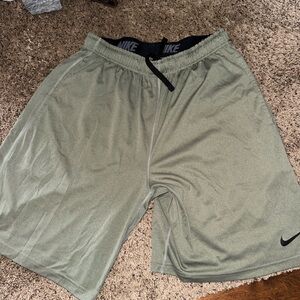 Nike Men's Olive Athletic Shorts